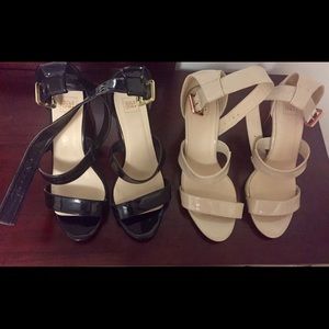 Sole Diva heels in black and nude!